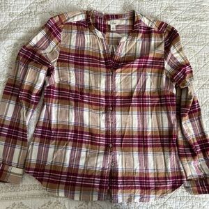 L.L. Bean Flannel Plaid Shirt